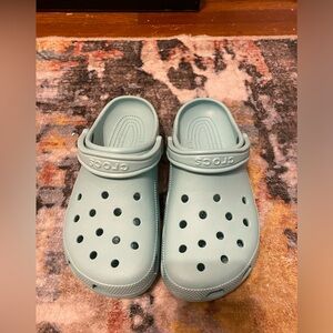 Blue crocs